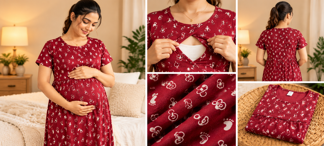Best Maternity Nighties for Pregnancy & Breastfeeding: What to Look For