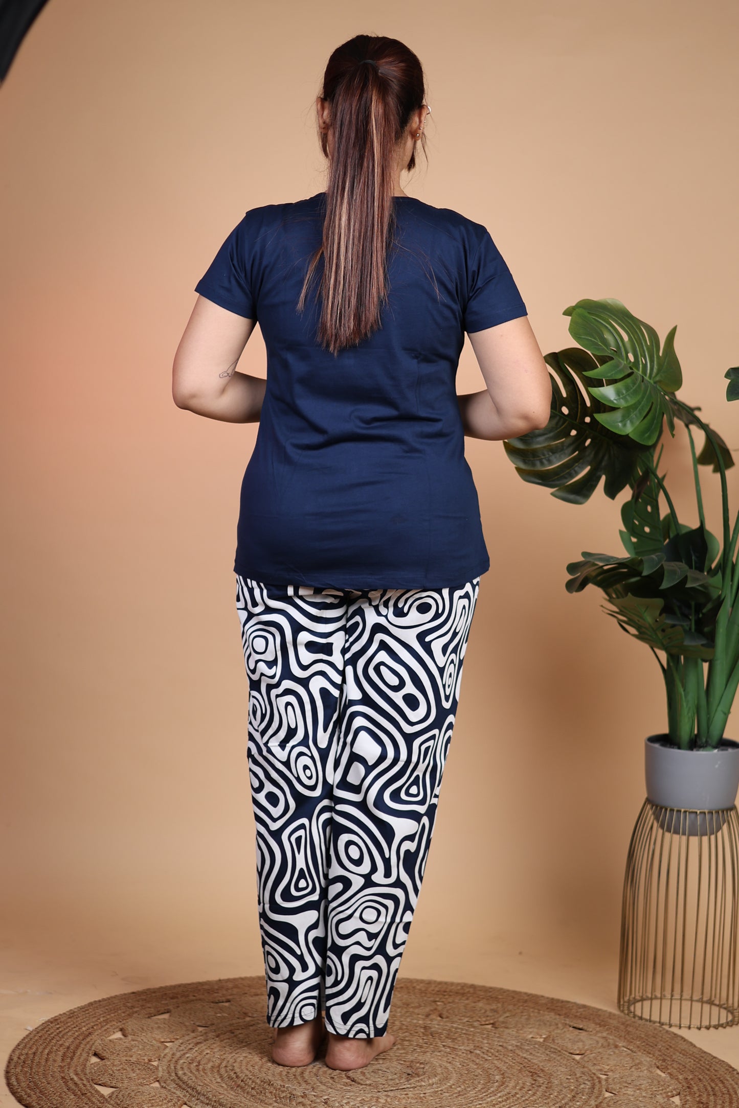 Jammies Haven Premium Blue Pajama Set – Soft & Comfortable | BR001