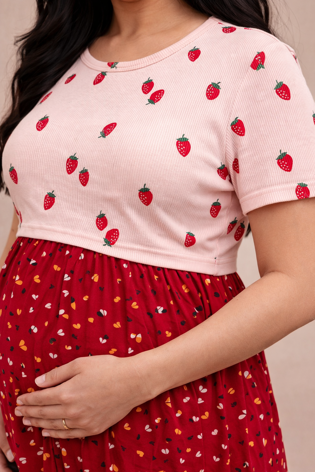 Jammies Haven Zipless Cotton Feeding Maxi | GF01