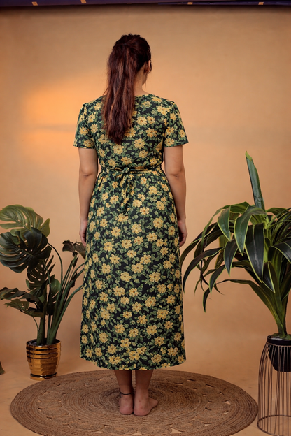 Jammies Haven Zipless Cotton Feeding & Nursing Gown | NGF01