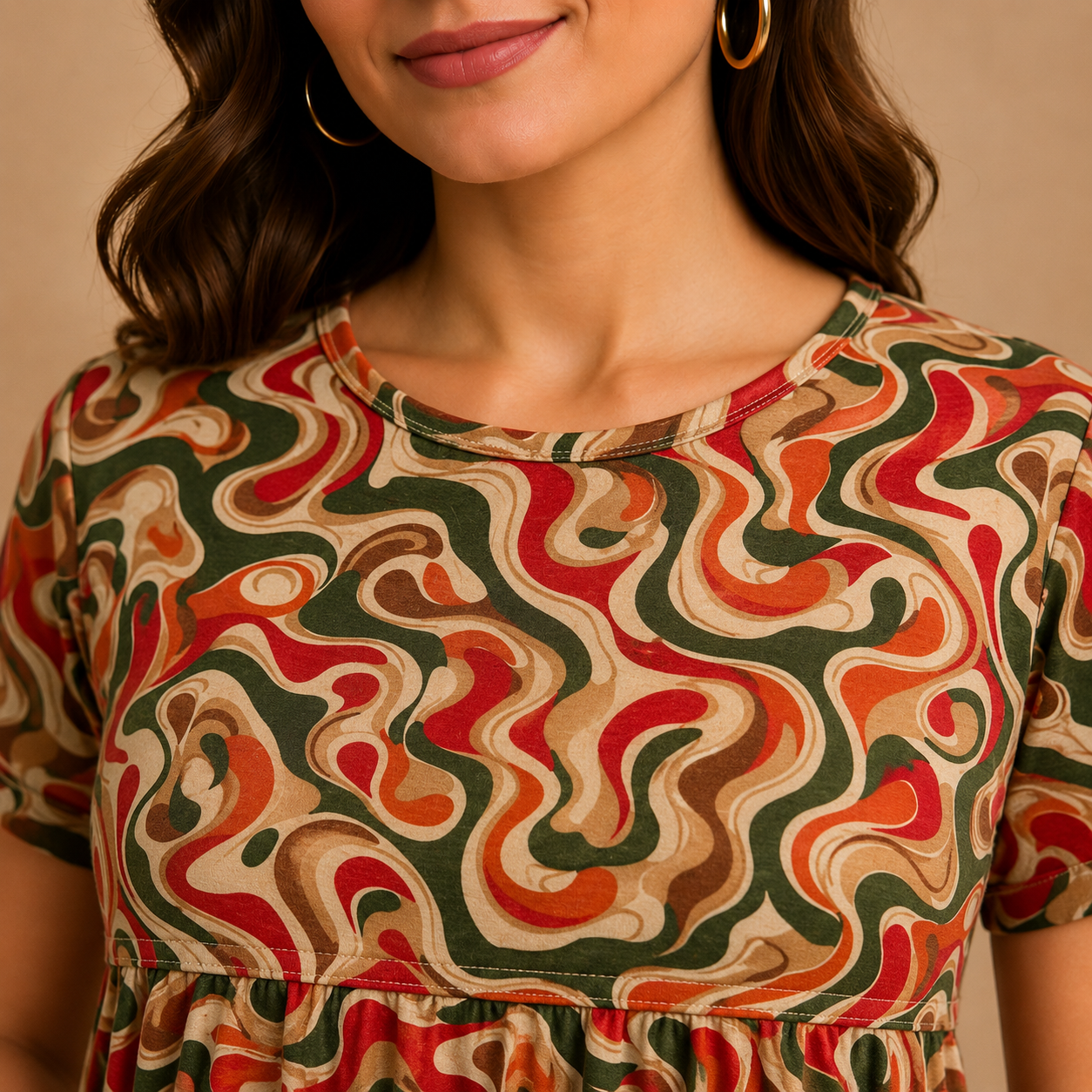 Zipless Cotton Maternity & Feeding Nightgown | Pregnancy | Terra Flow
